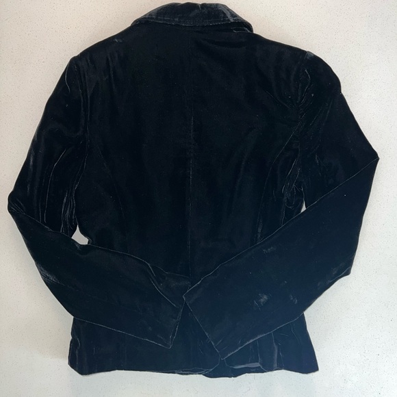 Vintage Black velvet jacket - Picture 5 of 5